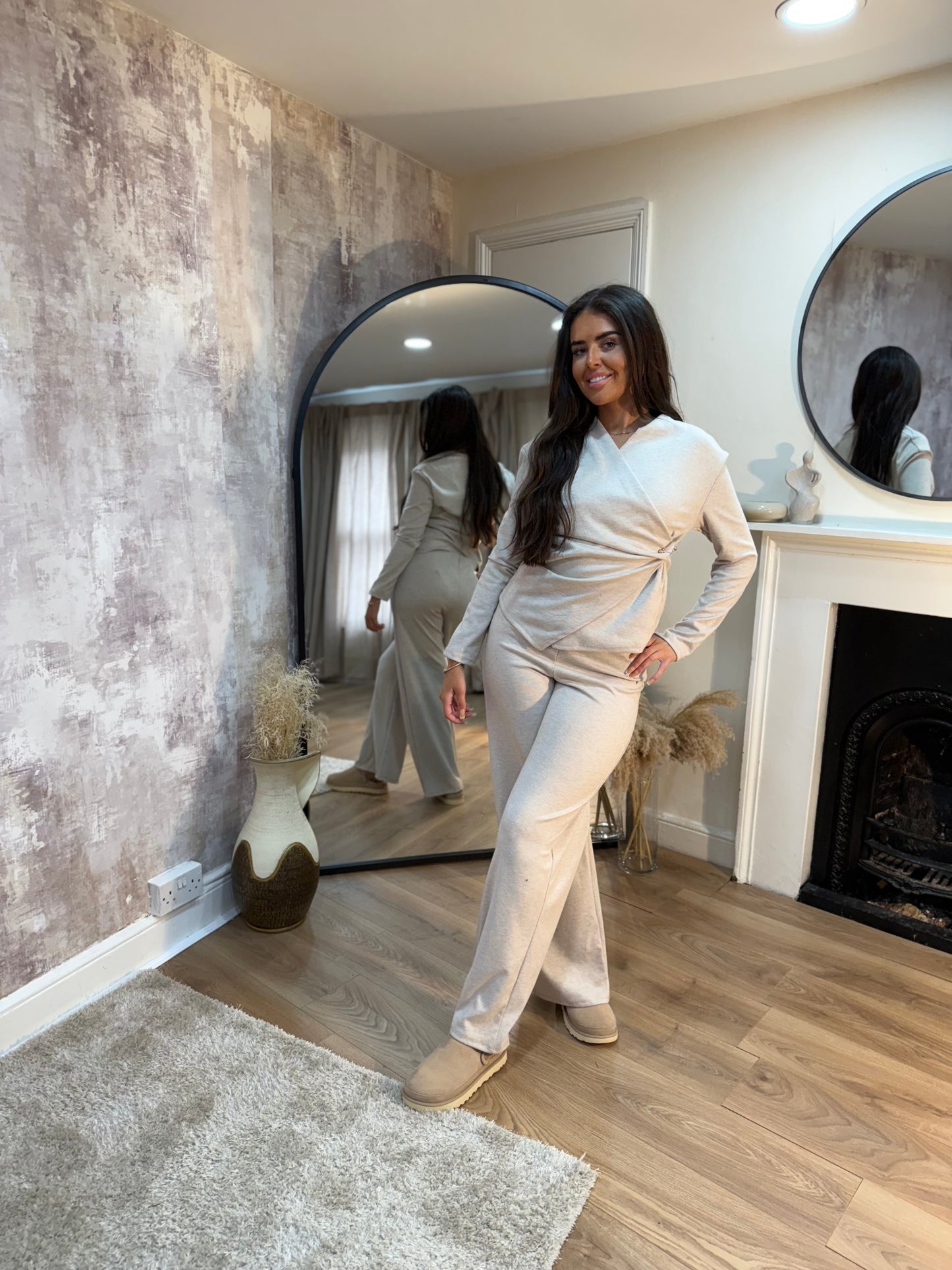 ‘LARA’ Drape loungewear sets