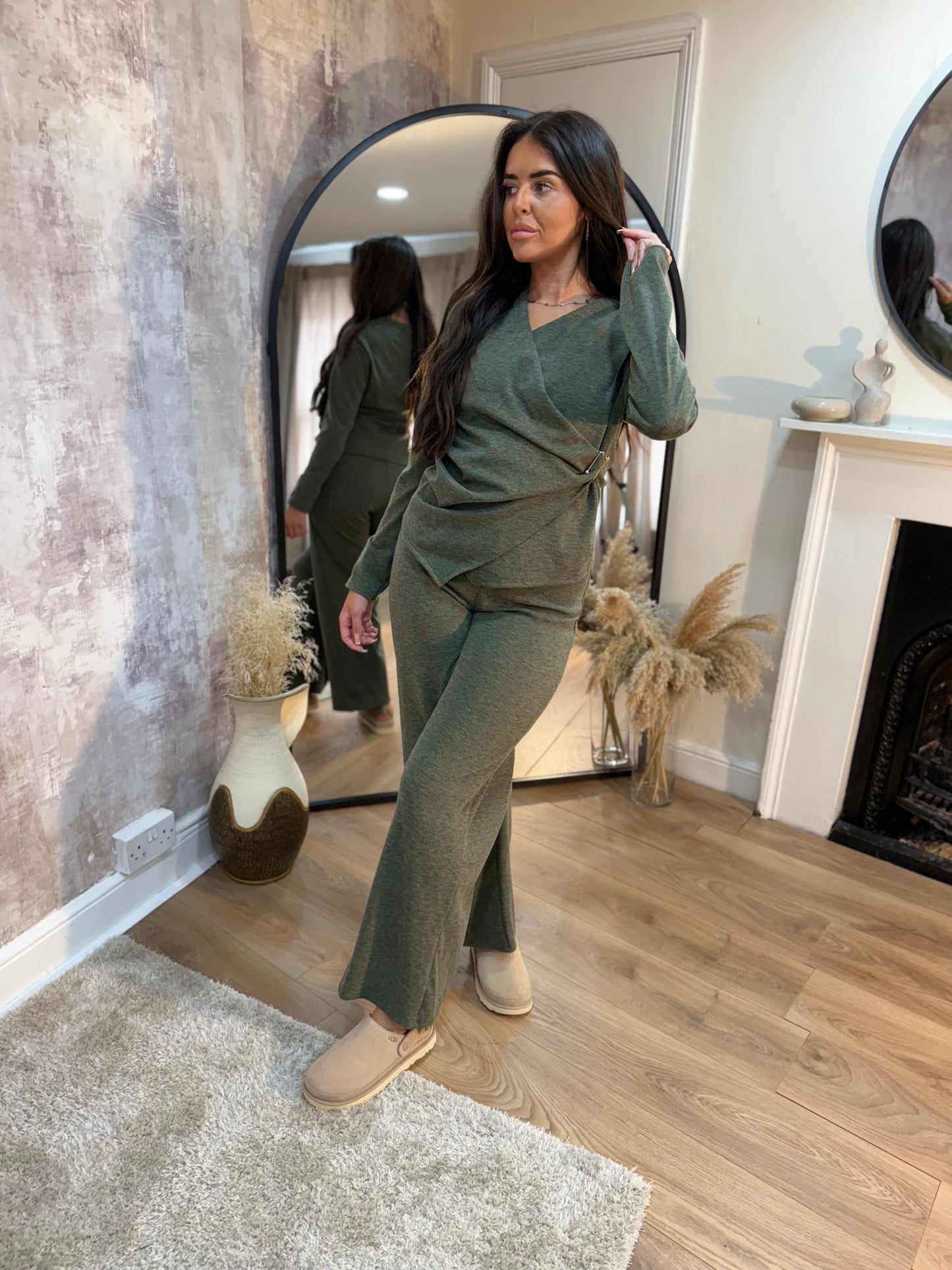 ‘LARA’ Drape loungewear sets