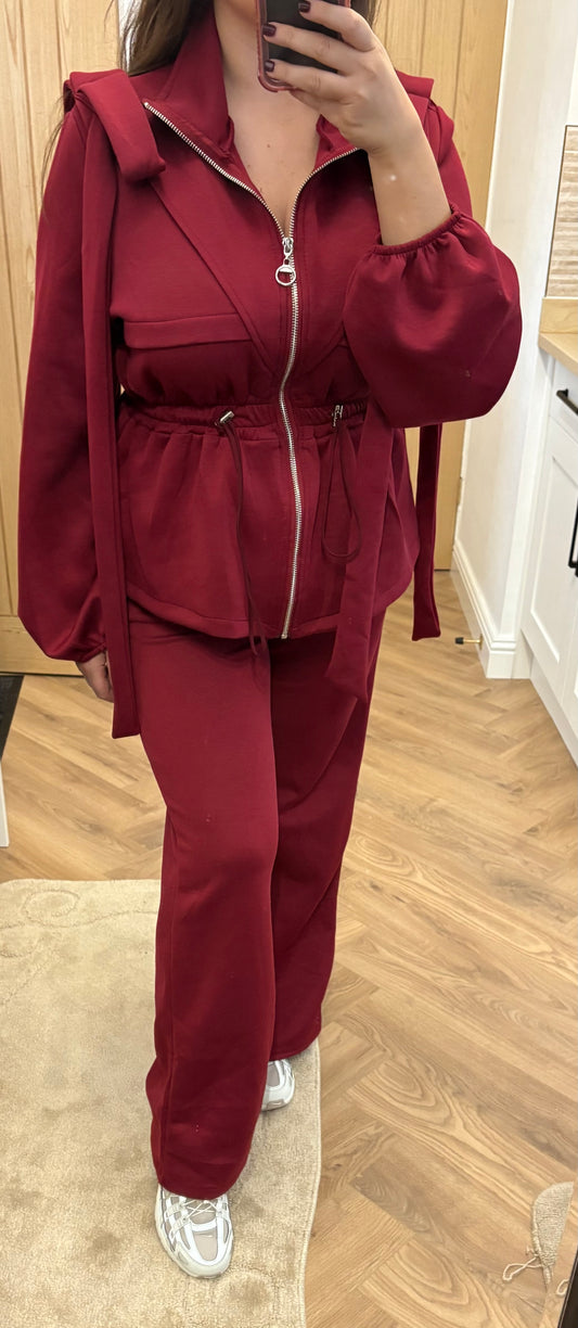 Bow shoulder loungewear