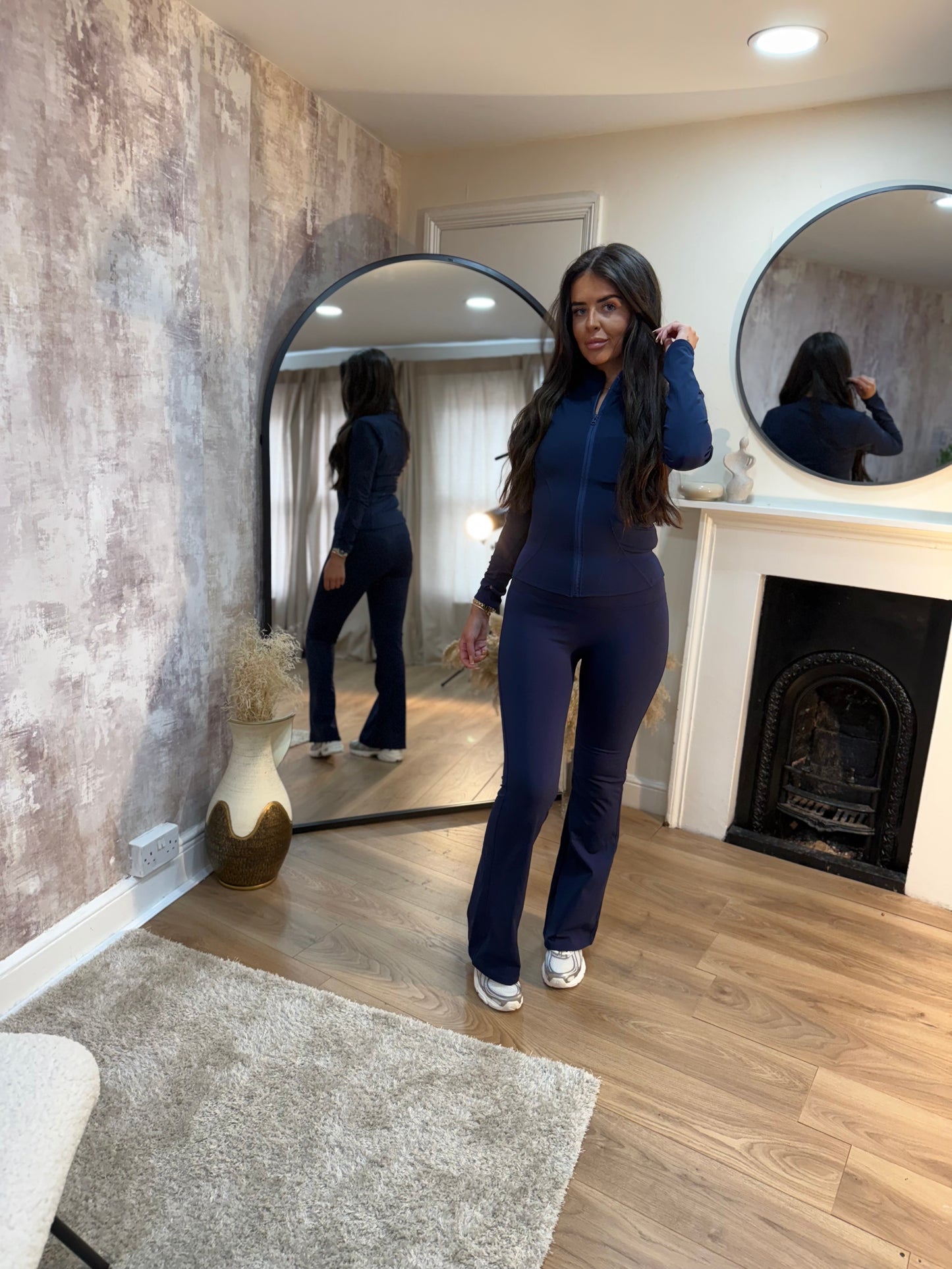 Fleece lined active wear